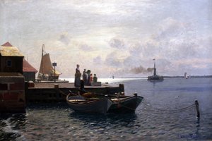 In Ekensund by Heinrich Petersen Angeln